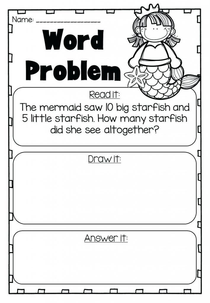 2nd Grade Math Word Problems Best Coloring Pages For Kids