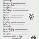 All About Me Worksheets For KidsCounseling WorksheetsCounseling