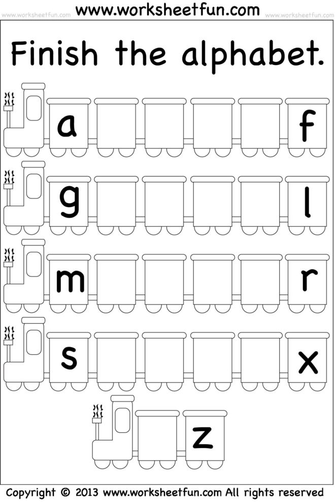 Alphabet Worksheets Letter Worksheets