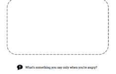 Anger Activity For Children What Is Anger Worksheet Therapist Aid
