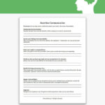 Assertive Communication Worksheet DBT Counseling Free Worksheets