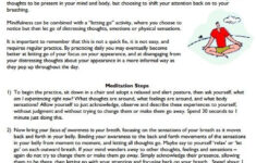 Attention Training Meditation Dbt Self Help Self Esteem Journal