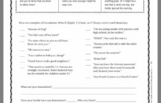 Be Nice For Some Adults To Fill This Sheet Out Therapy Worksheets