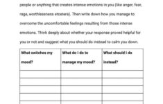 Borderline Personality Disorder Self Help Worksheets 5 OptimistMinds