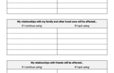 Building Discrepancy Worksheet Therapist Aid