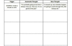 Cbt Worksheet Ideas Google Search Therapy Worksheets Cbt