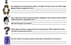 Check The Facts DBT Emotion Regulation Module Dbt Worksheets Therapy