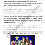 Christmas Nativity Story Worksheets AlphabetWorksheetsFree