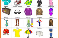 Clothes And Accessories Pictionary 2 Worksheet Free ESL Printable