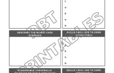 DBT Cope Ahead Worksheet Etsy