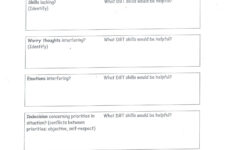 Dbt Distress Tolerance Worksheet Printable Worksheets And Activities