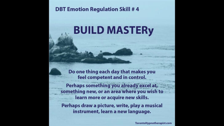 DBT Emotion Regulation Worksheets