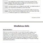 DBT Mindfulness Skills Worksheet Therapist Aid Dbt Mindfulness