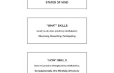 DBT Self Help Resources Core Mindfulness Skills Wise Mind What