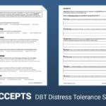 DBT Skill ACCEPTS Worksheet Therapist Aid