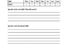 DBT STOP SKILLS DIARY Worksheet For Https www facebook groups