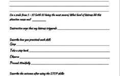DBT STOP SKILLS PRACTICE Worksheet For Https www facebook groups