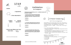 DBT Therapy Printables Behavior And Emotion Activities For Kids 6