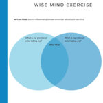 DBT Wise Mind Mindfulness Worksheet By Licensed Therapist To Etsy