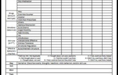 Diary Card Template My Journey With DBT Dbt Dbt Diary Card