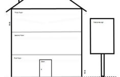 Draw Your DBT House Template Therapy Worksheets Therapy Activities