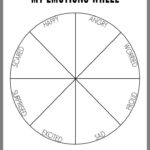 Emotions Wheel Adolescent Therapy Emotions Therapy Worksheets