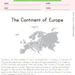Europe Reading Comprehension Worksheet Geography Reading Comprehension
