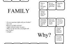 Family A Boardgame Family Therapy Worksheets Therapy Worksheets