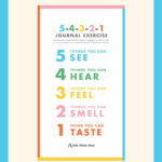 Five Senses Mindfulness Exercise Free Download Free Period Press