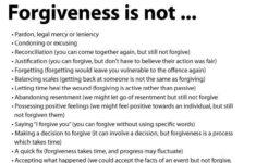 Forgiveness Is Therapy Worksheets Mental And Emotional Health