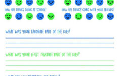 Free Printable Daily Feelings Check in For Kids Counseling Kids