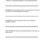 GIVE DBT Worksheet Mental Health Worksheets