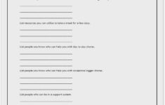 Grief And Loss Worksheets Grief And Loss Worksheets