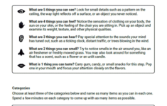Grounding Techniques Worksheet Therapist Aid Grounding Techniques