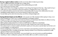 Guidelines For Better Sleep CBT Worksheet Psychology Tools