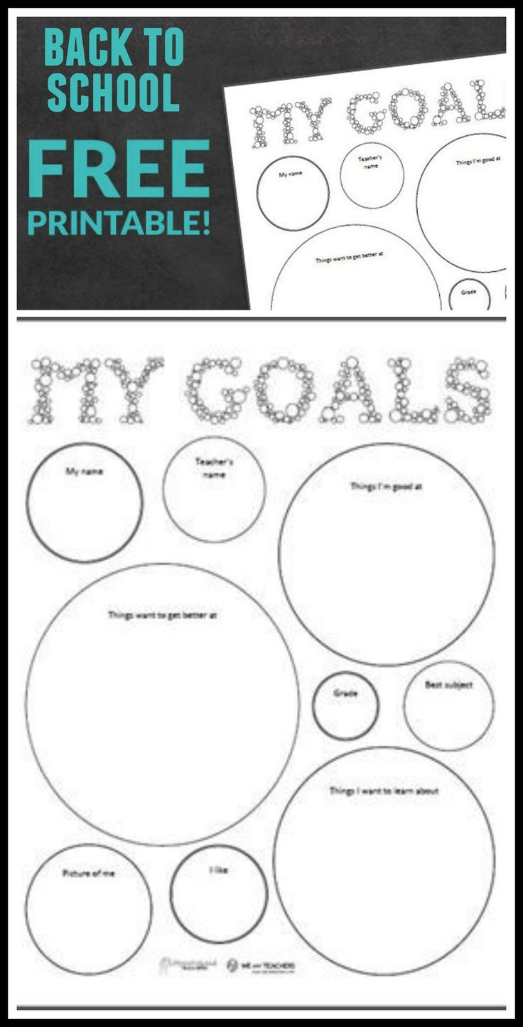 Help Students Set Goals This Year With This Free Easy Activity 