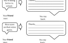 Helping Kids With Asperger s To Give Compliments Worksheets For Social