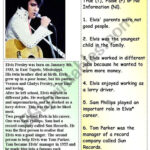 HERE COMES LEGEND OF THE MUSIC ELVIS PRESLEY READING AND TRUE FALSE