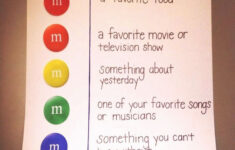 Ice Breaker Activity Materials Needed DIY Poster Board To Serve As A