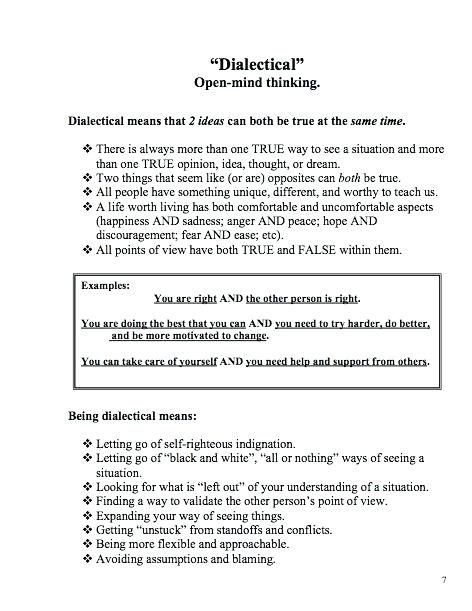 Ideas Dear Man Dbt Worksheet Or Dialectical Behavior Therapy Great 