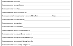 Image Result For Healthy Boundaries Worksheet Self Esteem Self Esteem