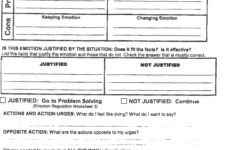 Impulse Control Worksheets Printable Printable Worksheets