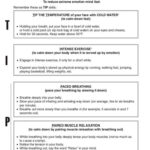Impulse Control Worksheets Printable Teaching Tolerance Worksheets In