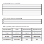 Introduction To Stress Management Worksheet Therapist Aid Stress
