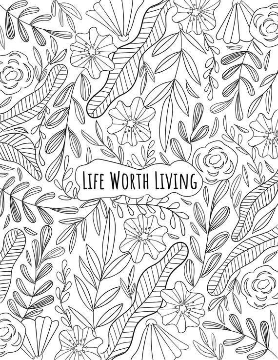 DBT Life Worth Living Worksheet