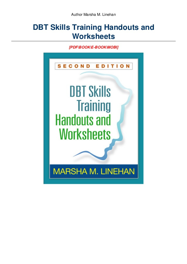 Marsha Linehan Dbt Worksheets Pdf Downloadstree