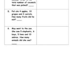 Mathematics Addition Word Problem Facts To 20 Classwork Worksheet