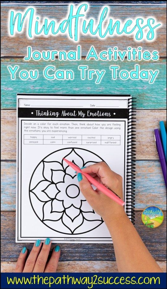 Mindfulness Journal Ideas You Can Try Today Mindfulness Journal 