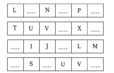 Missing Alphabets Worksheet Turtle Diary