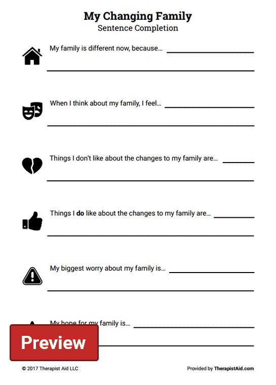 Therapy Aid Worksheets Boundaries